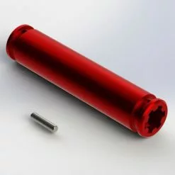 Arrma AR310563 Alu Slider-Kardanwelle 53mm Rot (1)