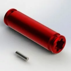 Arrma AR310564 Alu Slider-Kardanwelle 41mm Rot (1)