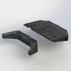 Arrma AR320356 Dämpferbrücke Vorne & Hinten Mit RC-Platte