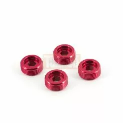 Arrma AR330196 Alu Mitnehmer-Mutter Vorne Rot (4)