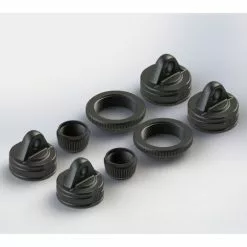 Arrma AR330337 Dämpferkappen-Set (2) Nero / Senton