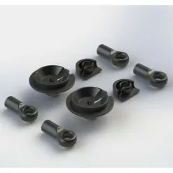 Arrma AR330338 Dämpferzubehör-Set Nero / Senton