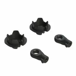 Arrma AR330409 Dämpfer Kugelpfanne & Federteller (4) Nero
