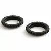 Arrma AR330514 Alu Dämpfer-Ring (Federvorspannmutter) Schwarz (2)