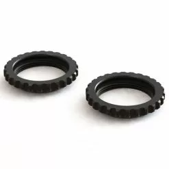 Arrma AR330514 Alu Dämpfer-Ring (Federvorspannmutter) Schwarz (2)