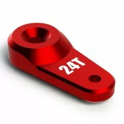 Arrma AR340103 ALu Servohorn 24Z Rot