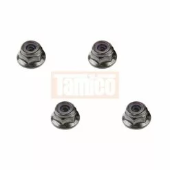 Arrma AR708001 Radmutter M4 Schwarz (4)