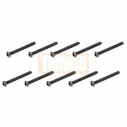 Arrma AR721328 Linsenkopf-Schraube M3x28mm (10)