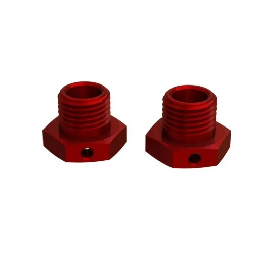 Arrma ARA311035 Alu Radmitnehmer 17mm (14.6mm Dick) Rot (2) 1 Arrma ARA311035 Alu Radmitnehmer 17mm (14.6mm Dick) Rot (2)