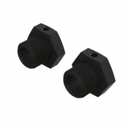 Arrma ARA311067 Alu Radmitnehmer 17mm, 14.6mm Dick, Black (2)