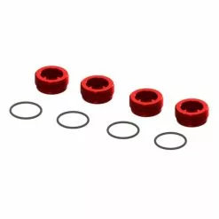 Arrma ARA320467 Alu Radträger-Mutter Rot (4)