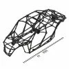 Arrma ARA320707 Roll Cage Black