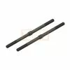 Arrma ARA340156 Stahl R/L-Gewindestange M6x130mm Schwarz (2)
