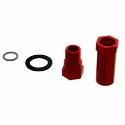 Arrma ARA340163 Alu Servo-Saver-Halter Rot