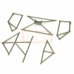 Arrma ARA480033 Überrollbügel (Gun Metal) Für Mojave 1:7