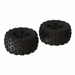 Arrma ARA550059 Komplettrad DBoots Copperhead 2 MT Schwarz (2)