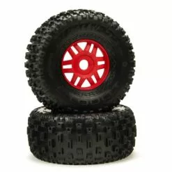 Arrma ARA550065 DBoots Komplettrad Fortress Rot (2)